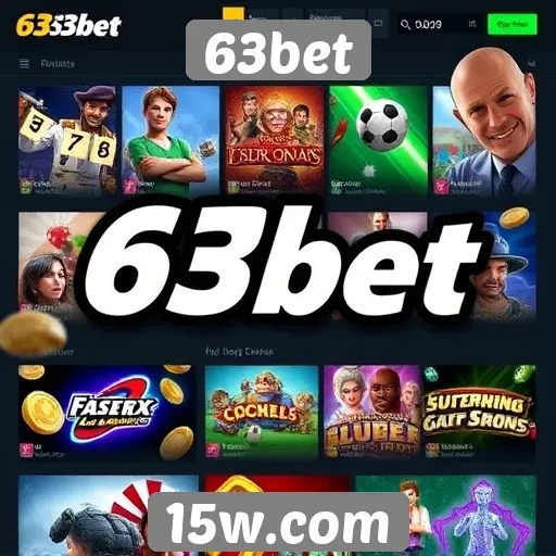 A variedade de jogos oferecidos pelo 63bet